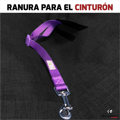 Funda Mascotas Auto Perro Gato + Cinturón Seguridad Regalo