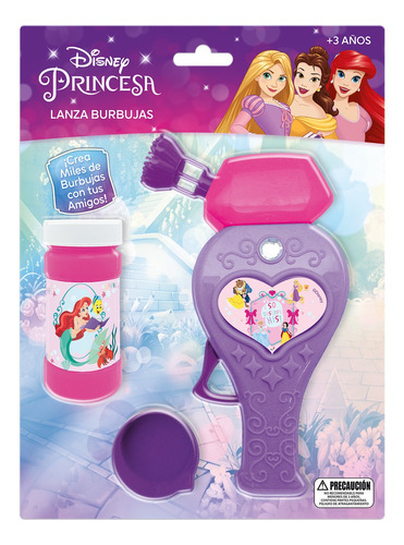 Lanza Burbujas Princesas Disney Pronobel