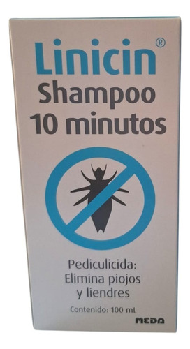 Shampoo Linicin Líquido Para Tratamiento De Piojos 100 Ml