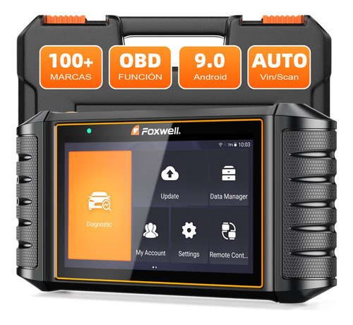 Escáner Automotriz Multimarca Foxwell Nt706 Obd2 Airbag Abs