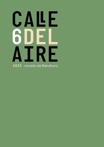 Libro: Calle Del Aire. Revista De Literatura, 6. Bonilla (di