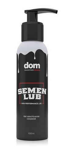 Lubrificante Semen Lub Textura De Esperma 100ml - Linha Dom