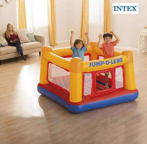 Brincolín Inflable Infantil Cuadrado Intex 48260 Original