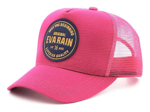 Gorra Trucker Retro Vintage 80's Color Rosa Premium Moda