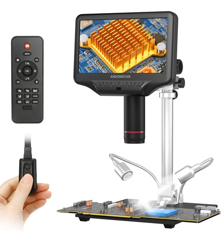 Microscopio De Soldadura Andonstar Ad407 Pro 3d Hdmi, Grabac