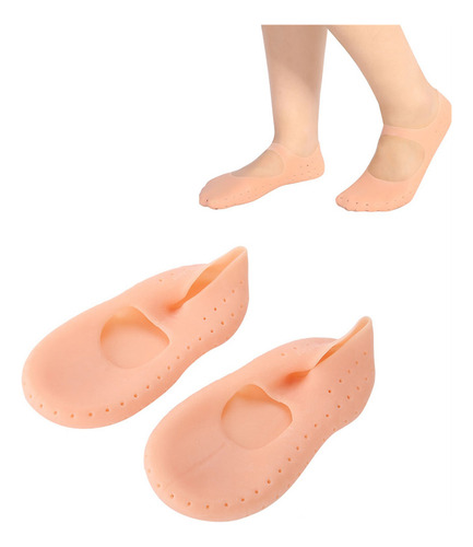 Calcetines Antiagrietamiento Fleshy S, 1 Par De Protectores
