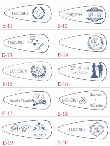 Imagem 4 de 5 de Taças De Vidro Personalizadas Brindes Dos Noivos