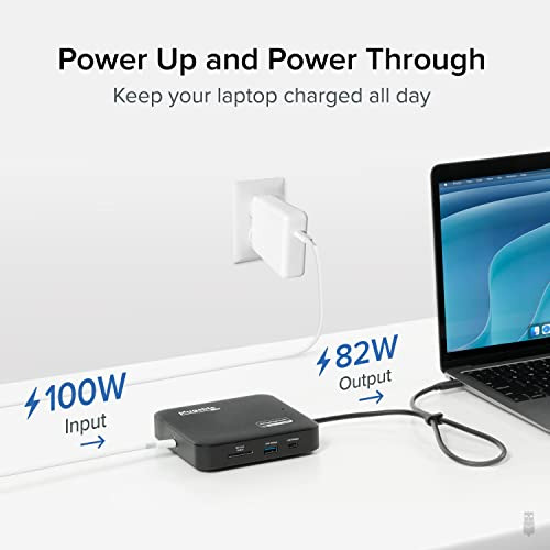 Estación De Acoplamiento Usb C 7 En 1 Con Doble Monitor Ench