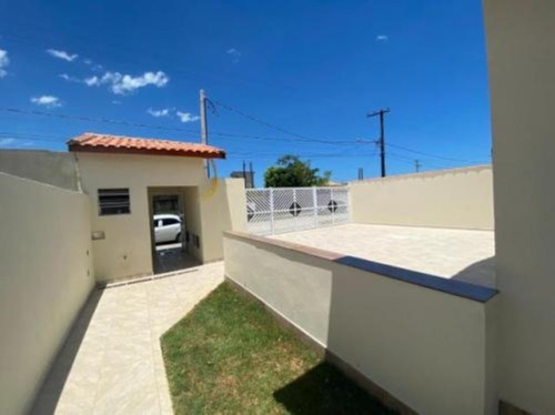 Imagem 5 de 14 de Casa Em Condomínio Na Praia À 1200 Metros Do Mar, No Cibratel 2, Em Itanhaém, Com 100 M² De Área Total, Aceita Financiamento Bancário