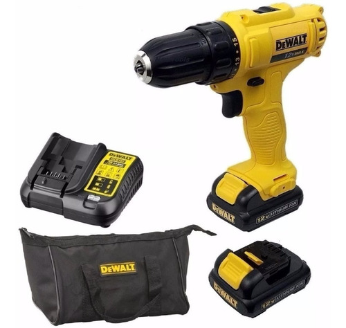 Taladro Atornillador Inalámbrico 12v 10mm Dewalt Dcd700c2