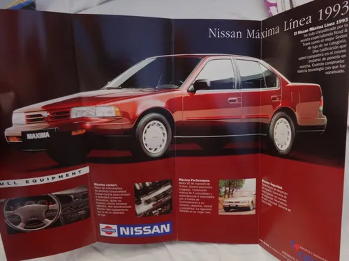 Folleto Nissan Pulsar Gti 1300v1 Auto Antiguo Catalogo (Usado)