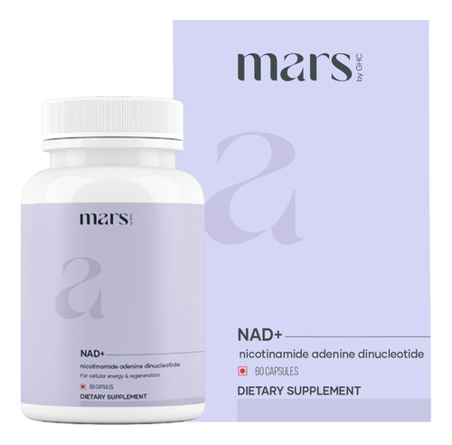 Mars By Ghc Capsulas Nad+ Nr Y Vitamina B3 60 Un