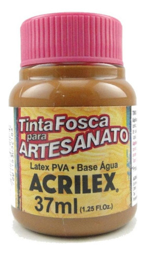 Tinta Acrilex Fosca Artes. 37 Ml 531 Marrom