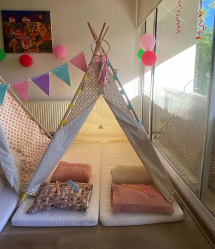 Arriendo Carpas Tipi Con Todo Lo Necesario Para Una Pijamada