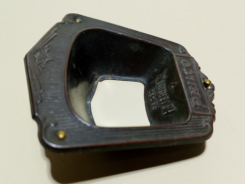 Antiguo Marco Bisel Frontal Dial / Art Deco / Philco 1930 (Usado)