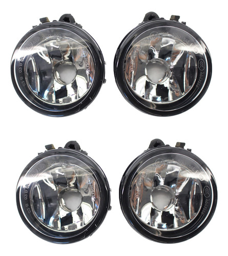 2 Pares De Luces Antiniebla Para Parachoques Delanteros Para