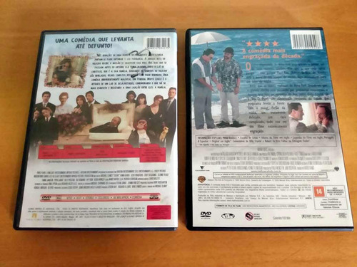 Lote 2 Dvd's Máfia No Divã, Um Funeral Muito Louco + Brinde (Usado)