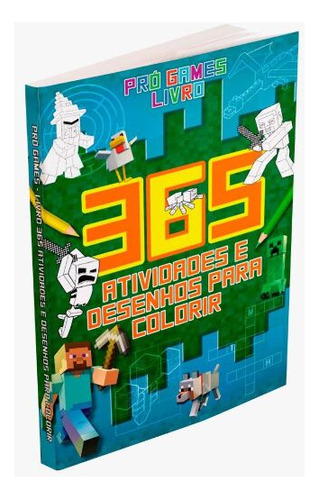 Libro Pro Games 365 Atividades E Desenhos Para Colorir De Ed