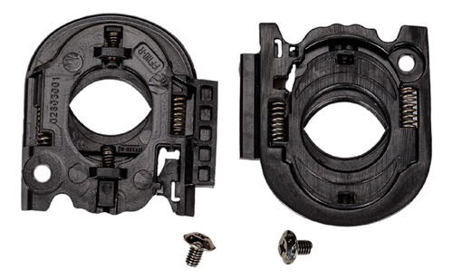 2x Base De Protección De Visera De Casco Con Tornillos