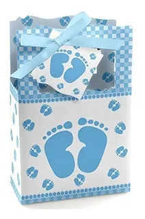 Baby Feet Blue - Cajas De Regalos Para Fiesta De Baby Shower