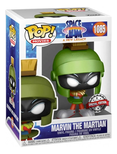 Funko Pop Marvin The Martian Playera Xl Space Jam