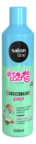 Condicionador To De Cacho Coco Nutrição Salon Line 300ml