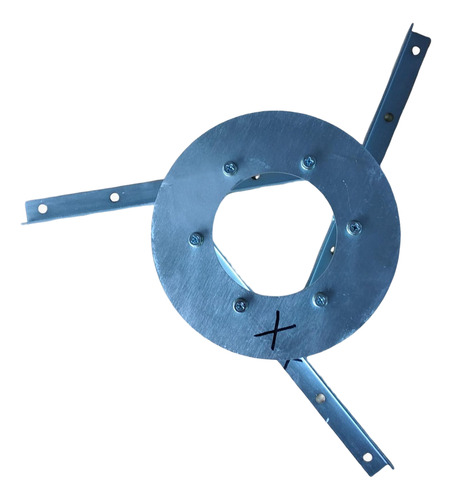 Suportes Ajustáveis Gesso 15a20cm + Ganchos Rede Teto Inox