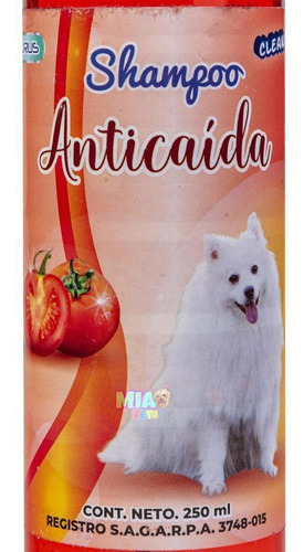 Imagen 6 de 6 de Shampoo De Jitomate Anticaida De Pelo Para Perros 250ml Urus