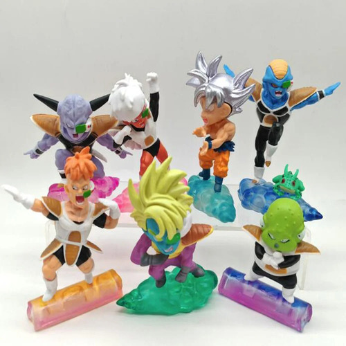 Juego De 8 Muñecos De Acción De Dragon Ball Z Ginyu Force, B