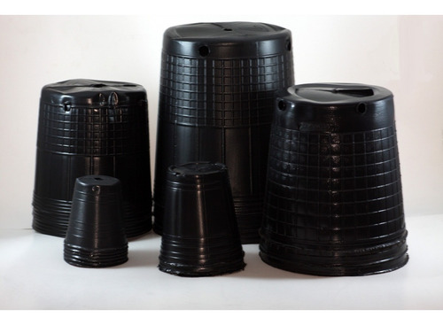 Imagen 4 de 10 de Maceta Soplada Reforzada 40 Litros Cultivo Cogoshop Grow