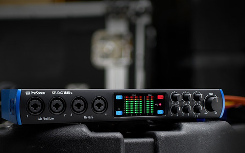 Presonus Studio1810c Placa Audio Interface Midi Usb Daw
