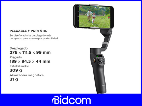 Imagen 7 de 10 de Estabilizador Dji Osmo Mobile 6 Trípode Fotos Y Videos Usb C