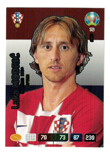 Carta Luka Modric -  Fans Adrenalyn Xl Euro 2020  Panini