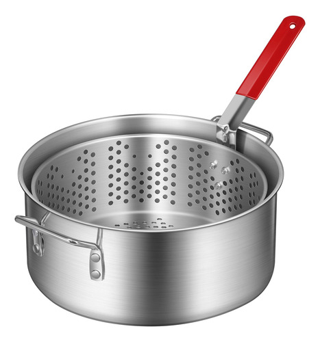 Vivohome Freidora De Pescado 10qt Con Cesta 6.7qt Mmg