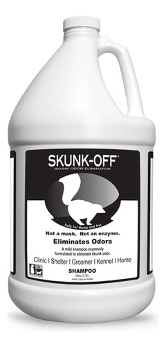 Champu Skunk Off Para Mascotas, Removedor De Olores Skunk Li