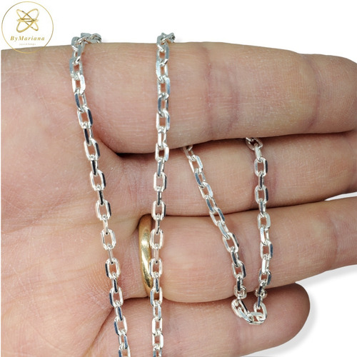Imagen 3 de 5 de Cadena Plata Forcet 8,4 Grs X 45 Cm