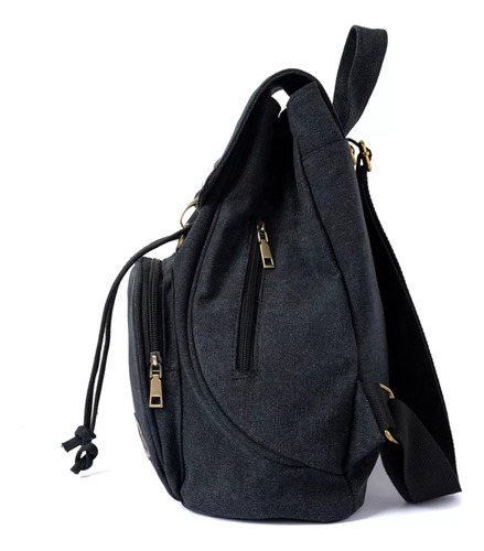 Mochila Escolar Antirrobo Para Mujer Mochila De Lona Impermeable Se Adapta Una Laptop De 13 Pulgadas B