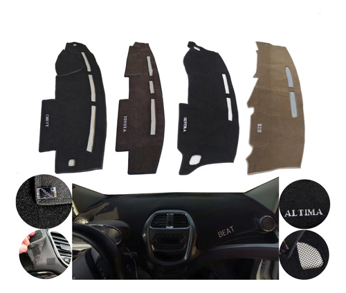 Cubretablero Bordado Peugeot 207 Modelos 2010 - 2016