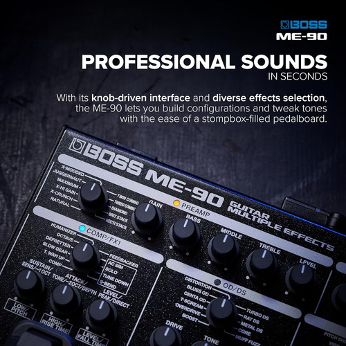 Pedal Multiefectos Para Guitarra Boss Me-90