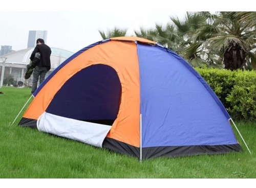 Carpa Camping Armable Impermeable 2 A 4 Personas Colores