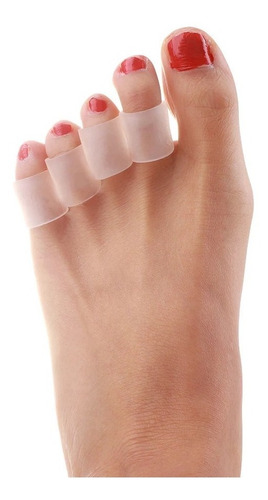 Imagem 7 de 7 de 12 Pares Protetor Separador Dedo Pé Silicone Anti Calos Bolh