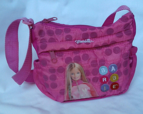 Cartera Barbi Fucsia Poco Uso Impecable Juguete 