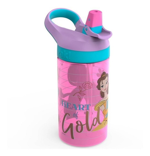 Botella Con Pico Antiderrame Disney Princess Zak Desing