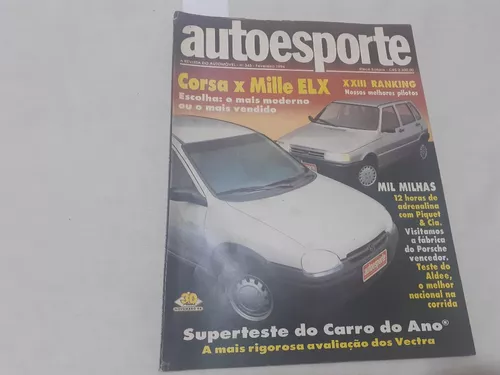 Comparativo de 1994: Chevrolet Corsa Wind x Fiat Uno Mille ELX