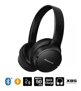 Audífonos Panasonic Bluetooth Hf520b Color Negro