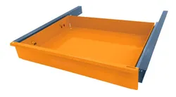 Comprar Gaveta Para Bancada 450mm Cinza E Laranja Presto no Mercado Livre