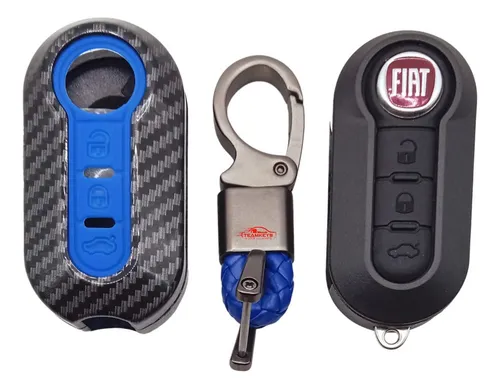 Funda Llave Control Fiat Uno 500 Abarth Sporting Mobi Carbon