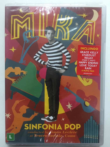 Dvd - Mika - ( Sinfonia Pop ) - 2016 - Novo Lacrado