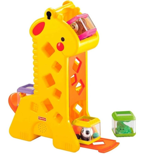 Brinquedo Educativo Girafa Com Blocos B4253 - Fisher Price