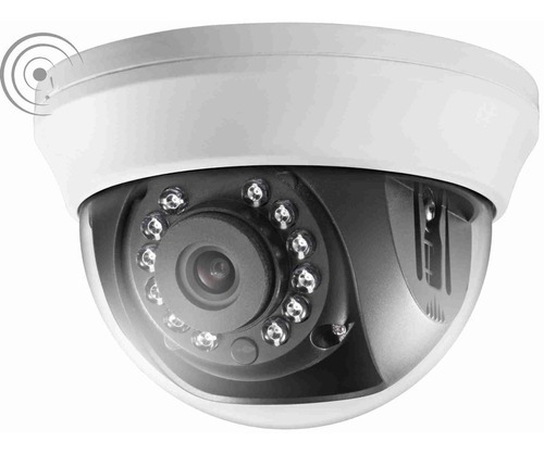 Camara Turbo 5mp Domo Antivandalico 2.8mm Ir 20mts Ip67, Hik